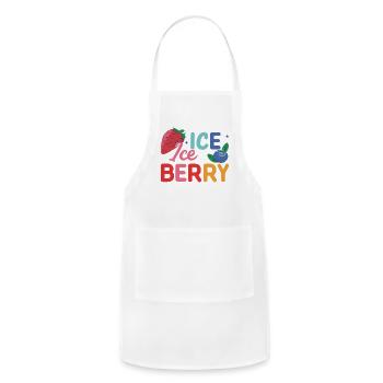 ICE BERRY - Adjustable Apron - white - Front - Julia (174cm)