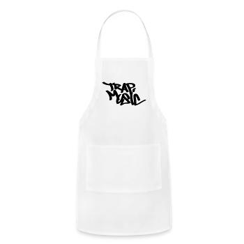 Trap Music - Adjustable Apron - white - Front - Julia (174cm)