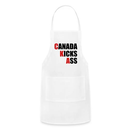 Canada Kicks Ass Vertical - Adjustable Apron