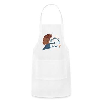 see the able not the label - Adjustable Apron - white - Front - Julia (174cm)