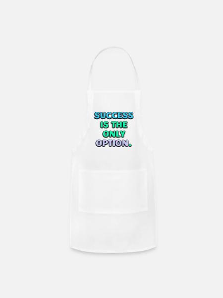 Success - Adjustable Apron - white