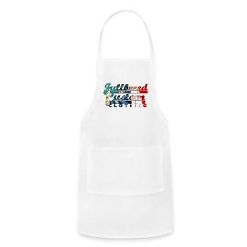 Fullbreed Custom - Adjustable Apron - white - Front - Julia (174cm)