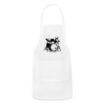 Drum Kit - Adjustable Apron - white - Front - Julia (174cm)