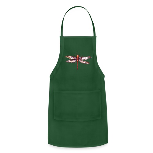 Dragonfly red - Adjustable Apron