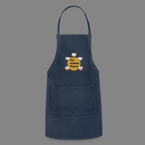 The Geekiest Podcast Logo - Adjustable Apron