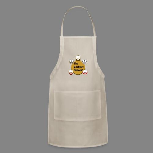 The Geekiest Podcast Logo - Adjustable Apron