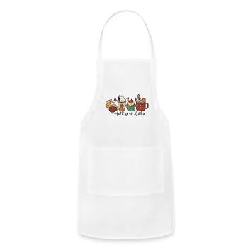 Fall sweet Fall - Adjustable Apron - white - Front - Julia (174cm)