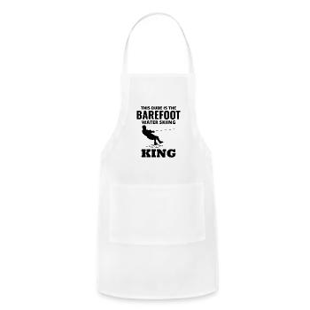 Barefoot skiing Water sport Motorboat - Adjustable Apron - white - Front - Julia (174cm)