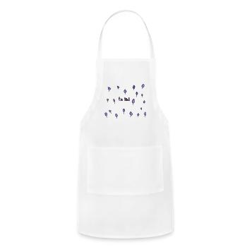 BeKind Lollipops - Adjustable Apron - white - Front - Julia (174cm)