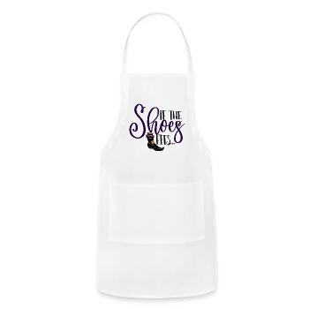 If Fits - Adjustable Apron - white - Front - Julia (174cm)