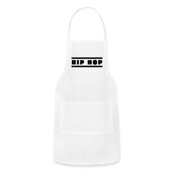 Hip Hop - Adjustable Apron - white - Front - Julia (174cm)
