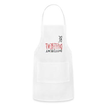 be different - Adjustable Apron - white - Front - Julia (174cm)