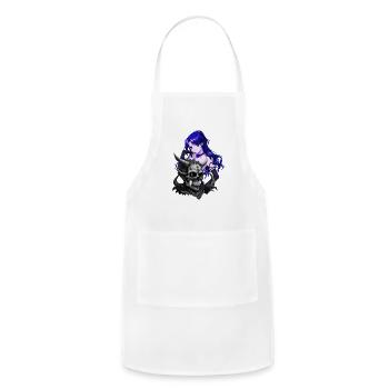 Single Life - Adjustable Apron - white - Front - Julia (174cm)