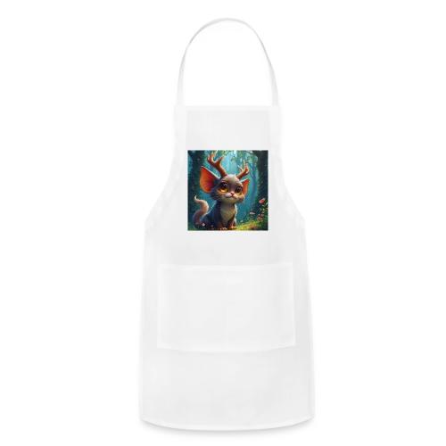 Magical Forest Creature with Deer Horns - Adjustable Apron