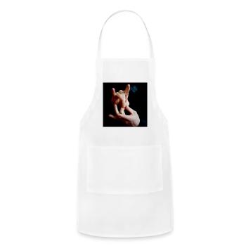 Silent Connection - Adjustable Apron - white - Front - Julia (174cm)