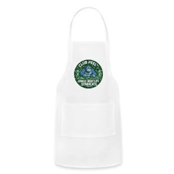 Club Peel - Adjustable Apron - white - Front - Julia (174cm)