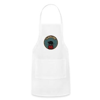 Slackline OG – Cool Black Cat - Adjustable Apron - white - Front - Julia (174cm)