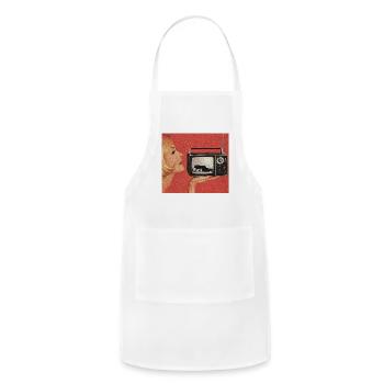 TV Casualty - Adjustable Apron - white - Front - Julia (174cm)