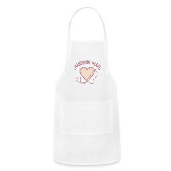 Stitched With Care - Adjustable Apron - white - Front - Julia (174cm)
