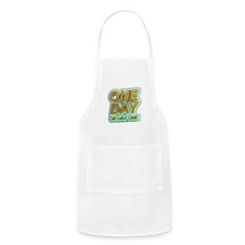 One Day Or Day One - Adjustable Apron - white - Front - Julia (174cm)