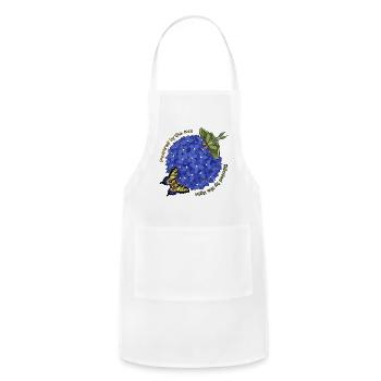 Powered by the sun - Blinded by the light - Adjustable Apron - white - Front - Julia (174cm)