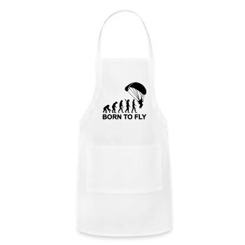 Evolution Parachute jumping - Adjustable Apron - white - Front - Julia (174cm)