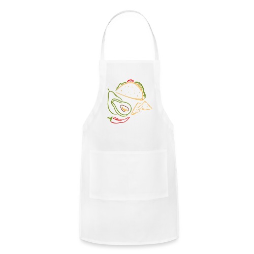 Mexican Fast Food Mexico - Adjustable Apron