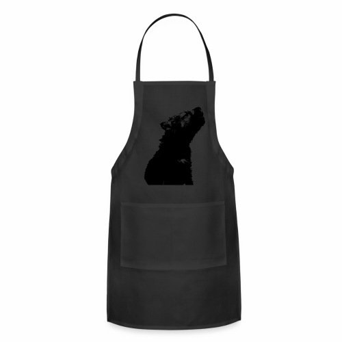 OnePleasure cool cute young wolf puppy gift ideas - Adjustable Apron