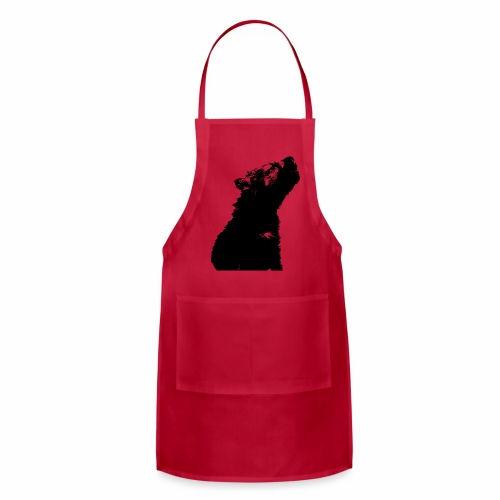 OnePleasure cool cute young wolf puppy gift ideas - Adjustable Apron