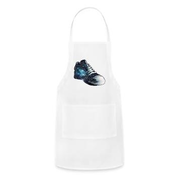 Cosmic Sneaker - Adjustable Apron - white - Front - Julia (174cm)