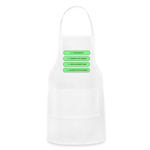 Powerful Money Affirmations Merch for Wealth - Adjustable Apron