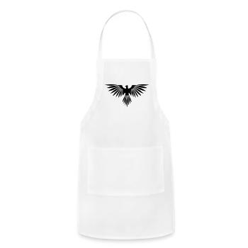 Bird of Prey HD VECTOR - Adjustable Apron - white - Front - Julia (174cm)