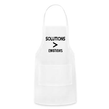Solutions > Emotions (Solutions greater than Emot - Adjustable Apron - white - Front - Julia (174cm)