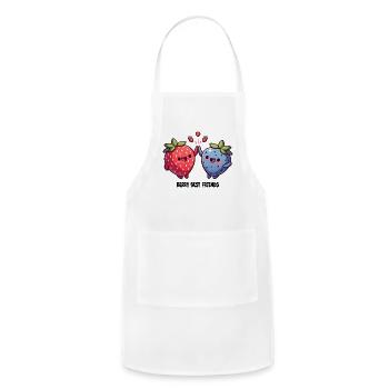 Berry Best Friends - Adjustable Apron - white - Front - Julia (174cm)