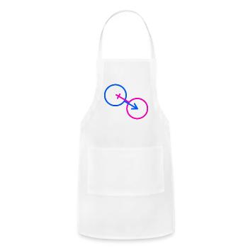 Traditional Is The Normal - Adjustable Apron - white - Front - Julia (174cm)