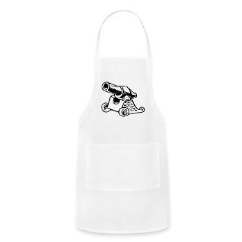 Cannon 6 - Adjustable Apron - white - Front - Julia (174cm)