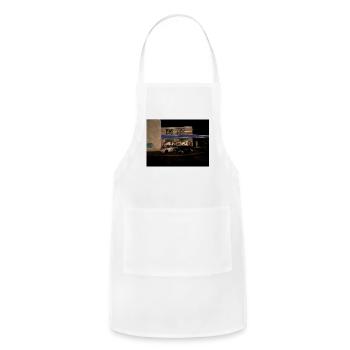 Need low - Adjustable Apron - white - Front - Julia (174cm)