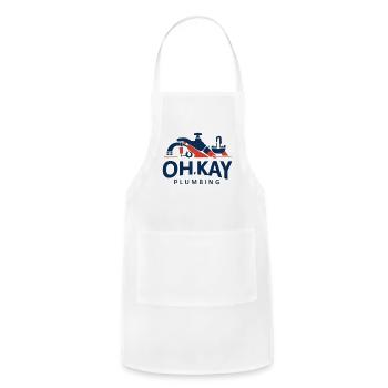 Plumbng Oh-Kay - Adjustable Apron - white - Front - Julia (174cm)