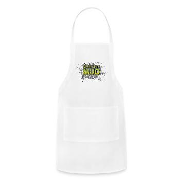 Addicted To Mudding - Adjustable Apron - white - Front - Julia (174cm)