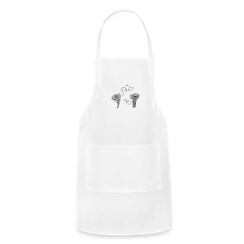 Screw you! - Adjustable Apron - white - Front - Julia (174cm)
