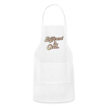 Different Is - Adjustable Apron - white - Front - Julia (174cm)