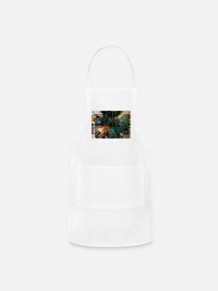 light night - Adjustable Apron - white