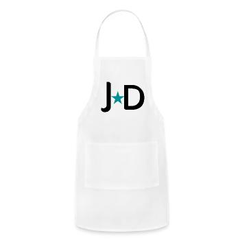 Johnny - Adjustable Apron - white - Front - Julia (174cm)