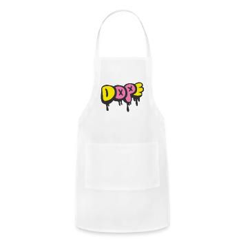 Cool Dope - Adjustable Apron - white - Front - Julia (174cm)