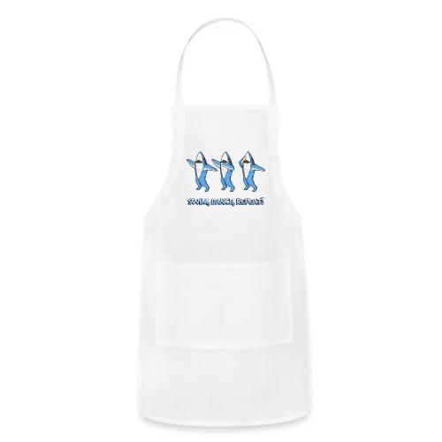Dancing Sharks - Swim, Dance, Repeat - Adjustable Apron