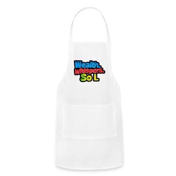 WEALTH WHISPERS - Adjustable Apron - white - Front - Julia (174cm)