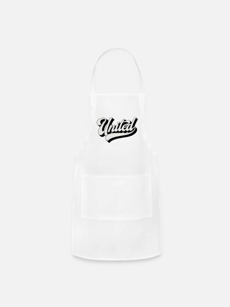 United - Adjustable Apron - white