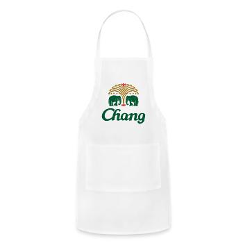 Chang - Adjustable Apron - white - Front - Julia (174cm)