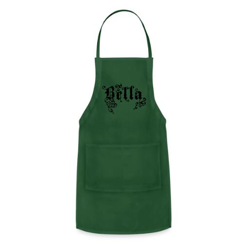 bella_gothic_swirls - Adjustable Apron