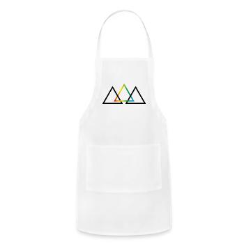 triangle - Adjustable Apron - white - Front - Julia (174cm)